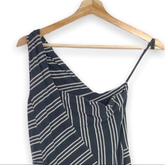 Anthropologie, Maeve - Striped One Shoulder Dress - XS - Picture 4 of 8